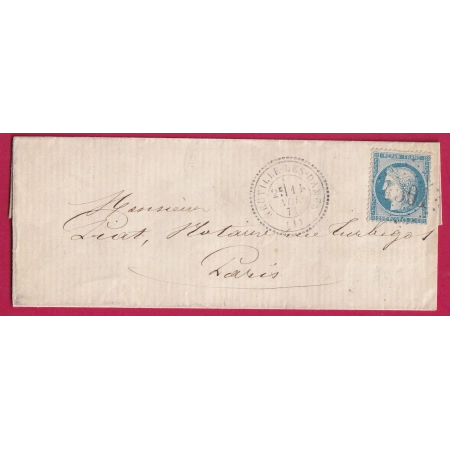 N°60 GC 4501 NEUVILLE LES DAMES CAD TYPE 24 POUR PARIS