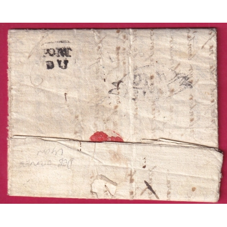 DEBOURSE ORNE LYON LN°29 DISTRIBUE PAR LA PETITE POSTE DE LYON REEXP GAP HAUTES ALPES DEPART MARQUE TOISSEY AIN LN°1