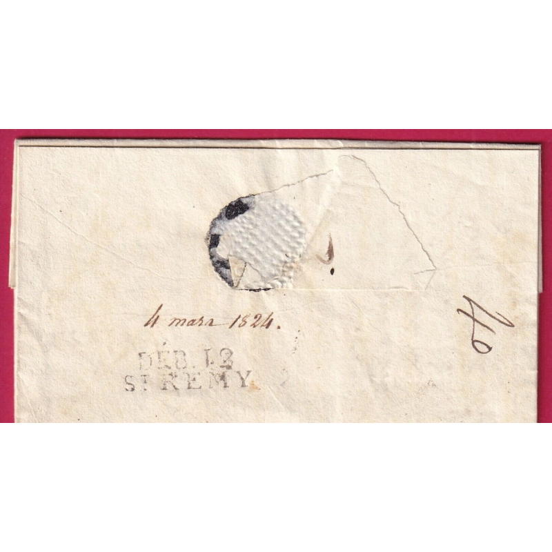 DEBOURSE DEB 12 ST REMY DE PROVENCE BOUCHES DU RHONE DEPART AVIGNON VAUCLUSE REEXP AIX INDICE 19