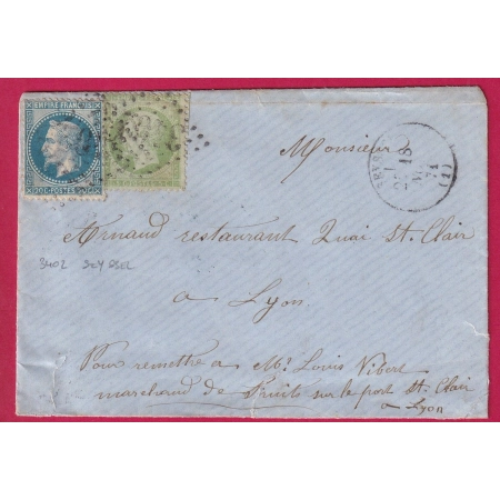 N°29 + 20 GC 3402 SEYSSEL AIN CAD TYPE 16 POUR LYON