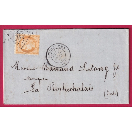 N°38 GC 105 ANGOULEME CHARENTE POUR LA ROCHE CHALAIS DORDOGNE