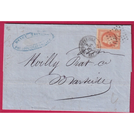 N°31 PHILIPPEVILLE BATEAU A VAPEUR POUR MARSEILLES NOILLY PRAT