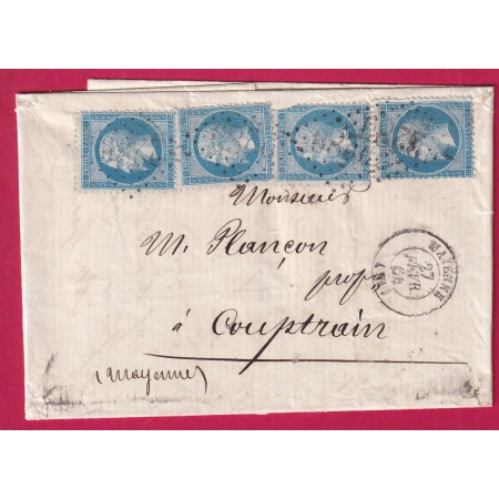 N°22 X4 GC 2289 MAYENNE POUR COUPTRAIN MAYENNE