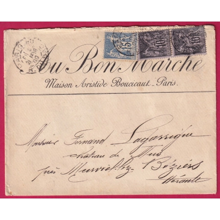 N°90 89 PAIRE LEVEE EXCEPTIONNELLE PARIS R DU BAC LEVEE E1 POUR BEZIER HERAULT