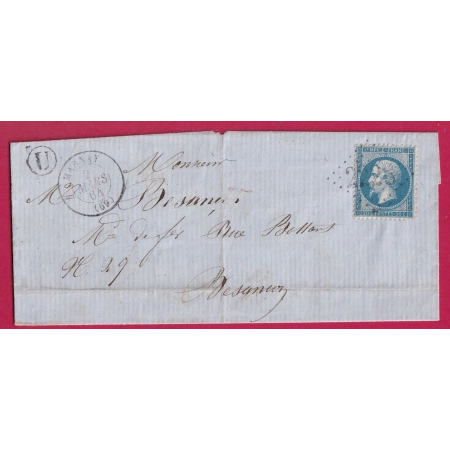 N°22 GC 2228 MARNAY HAUTE SAONE BOITE RURALE U MONCLEY ? POUR BESANCON