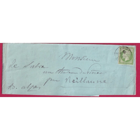 N°12 CAD MARSEILLE 4 12 4 BOUCHES DU RHONE SEUL SUR BANDE DE JOURNAL