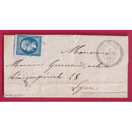 N°14 PC 4074 ARTEMARE AIN CAD TYPE 22 POUR LYON INDICE 13