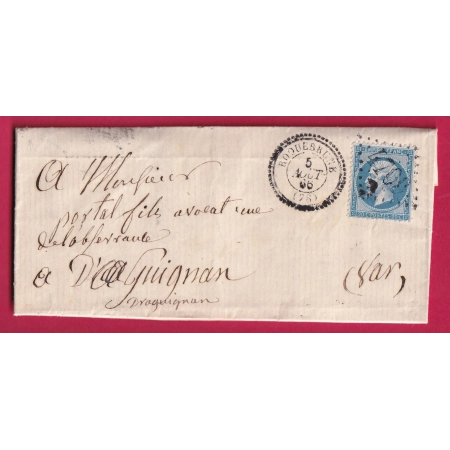 N°22 PC 4709 ROQUEBRUNE CAD TYPE 22 VAR POUR DRAGUIGNAN INDICE 14