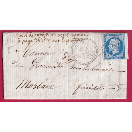 N°14 PC 1357 LA GACILLY MORBIHAN CAD TYPE 22 INDICE 12 + OR A IDENTIFIER POUR MORLAIX FINISTERE