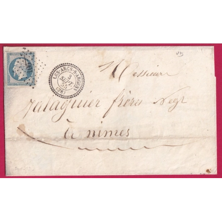 N°14 BLEU LAITEUX PC 16 LES ARCS SUR ARGENS VAR CAD TYPE 22 POUR NIMES INDICE 12