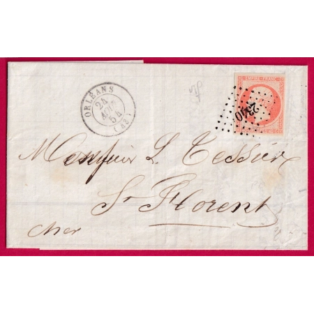 N°16 ORANGE SUR PAILLE PC 2340 ORLEANS LOIRET POUR ST FLORENT CHER