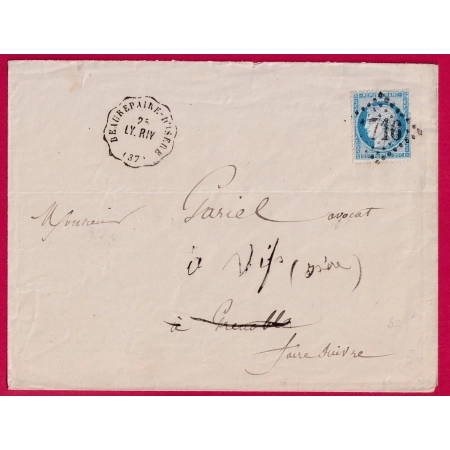 N°60 CONVOYEUR STATION BEAUREPAIRE D'ISERE LIGNE LY.RIV POUR VIFS INDICE 18