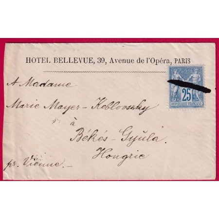 N°79 ANNULATION PLUME POUR BEKES GYULA HONGRIE HUNGARY