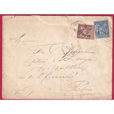 N°67 79 LEVEE EXCEPTIONNELLE PARIS R AMSTERDAM LEVEE E1 POUR POITIERS TRIPLE DELAIS LETTRE COVER FRANCE