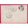 N°28 CAD TYPE 17 LAGNIEU AIN POUR ST SORLIN TAXE REEXPEDITION 2 POUR PARIS 1869