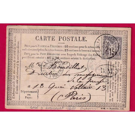 N°77 GARE AVRICOURT BM DE BLAMONT MEURTHE ET MOSELLE LETTRE COVER FRANCE
