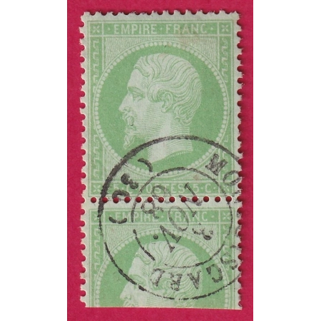 N°20 CAD MONTGISCARD HAUTE GARONNE TIMBRE STAMP BRIEFMARKEN