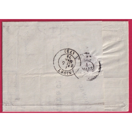 N°38 56 GC 3265 SAINTES CHARENTE INFERIEURE POUR NIORT DEUX SEVRES LETTRE COVER FRANCE