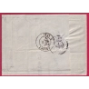 N°38 56 GC 3265 SAINTES CHARENTE INFERIEURE POUR NIORT DEUX SEVRES LETTRE COVER FRANCE