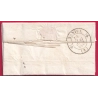 CAD TYPE 12 NANTUA AIN 1833 TAXE LOCALE 1 + CL ROUGE POUR OYONNAX LETTRE COVER FRANCE