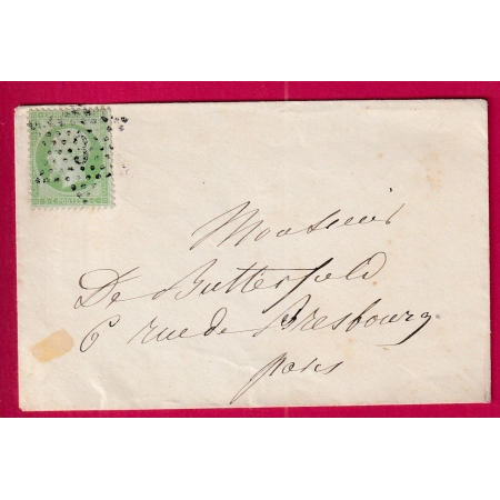 N°20 PARIS ETOILE 3 JOUR DE L'AN POUR PARIS LETTRE COVER FRANCE