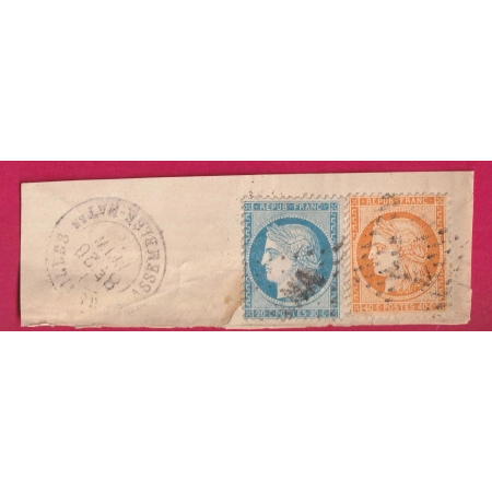 N°37 38 GC ASNA VERSAILLES  ASSEMBLEE NATIONALE  SUR FRAGMENT  TB