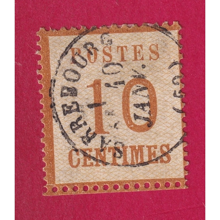 ALSACE LORRAINE N°5 CAD FRANCAIS SARREBOURG MOSELLE TTB TIMBRE BRIEFMARKEN STAMP FRANCE