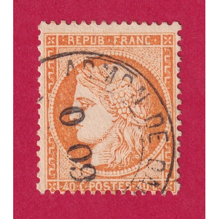 N°38 OBLITERATION ESPAGNOLE ADMON DE CAMBIO ESPAGNE TIMBRE BRIEFMARKEN STAMP FRANCE