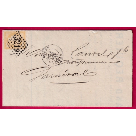 N°59 GC 3219 ROUEN POUR DARNETAL RECETTES REUNIES SEINE INFERIEURE LETTRE COVER FRANCE