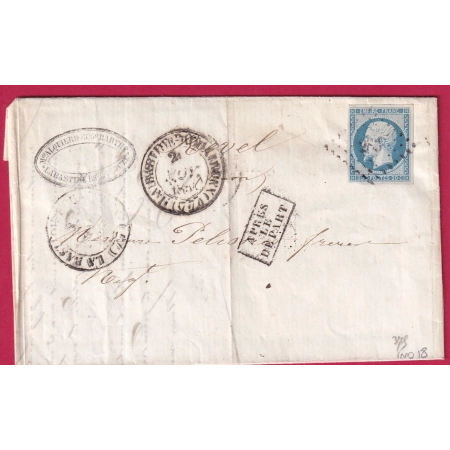 N°14 GC 285 CAD TYPE 14 LA BASTIDE ROUAIROUX APRES LE DEPART POUR REVEL INDICE 18 LETTRE COVER FRANCE