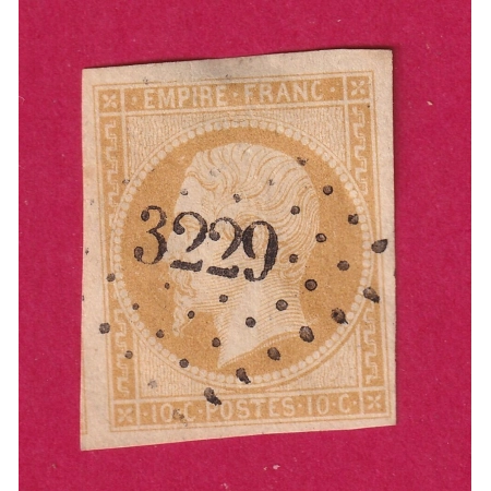 N°13 PC 3229 SAINT PAL DE MONS HAUTE LOIRE COTE MATHIEU 100€ SUR BLEU TIMBRE BRIEFMARKEN STAMP FRANCE