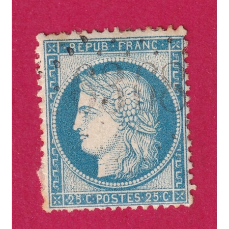 N°60 GC 6368 ST ROME DE CERNON AVEYRON COTE MATHIEU 68€ SUR BLEU TIMBRE BRIEFMARKEN STAMP FRANCE