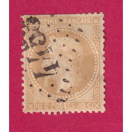 N°28 GC 4453 COLLIGIS AISNE COTE MATHIEU 38€ SUR BLEU TIMBRE BRIEFMARKEN STAMP FRANCE