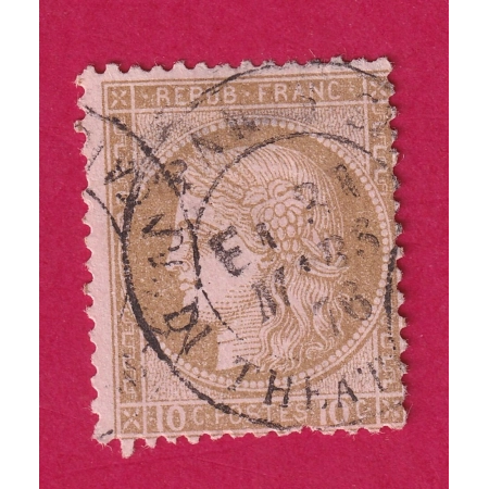 N°54 PARIS LEVEE EXCEPTIONNELLE LEVEE E1 RUE DU THEATRE FRANCAIS LETTRE COVER FRANCE