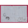 N°20 PAIRE N°59 PARIS ETOILE 15 R BONAPARTE POUR BORDEAUX 8 NOV 1871 LETTRE COVER FRANCE