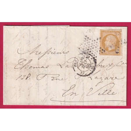 N°13 PARIS ETOILE 7 (60) 7 TB POUR PARIS LETTRE COVER FRANCE
