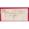 CAD TYPE 15 COURPIERE PUY DE DOME CL ROUGE TAXE LOCALE 1 POUR MARCALOU LETTRE COVER FRANCE