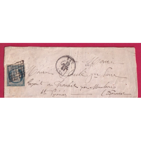 N°4 GRILLE PAU BASSES PYRENEES DEVANT DE LETTRE FRONT COVER