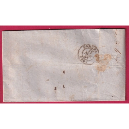 CAD TYPE 15 VILLENEUVE SUR LOT ET GARONNE BOITE RURALE A CASSENEUIL + DECIME RURAL POUR BORDEAUX LETTRE COVER FRANCE