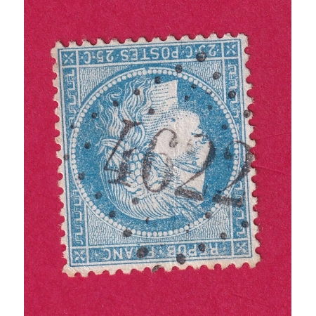 N°60 GC 4622 SEPTS FOND TARN ET GARONNE COTE MATHIEU 90€ SUR BLEU TIMBRE BRIEFMARKEN STAMP FRANCE