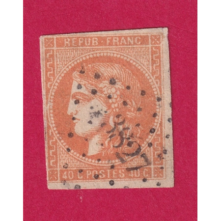 N°48 PC DU GC 3827 ST QUENTIN AISNE INDICE 15 SUR LETTRE TIMBRE BRIEFMARKEN STAMP FRANCE