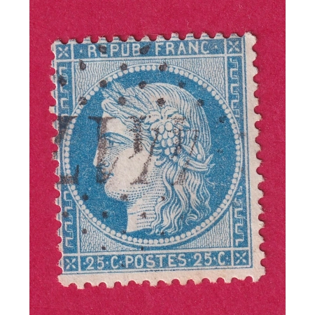 N°60 GC 4417 BEAUVEZER BASSES ALPES COTE MATHIEU 125€ SUR BLEU TIMBRE BRIEFMARKEN STAMP FRANCE
