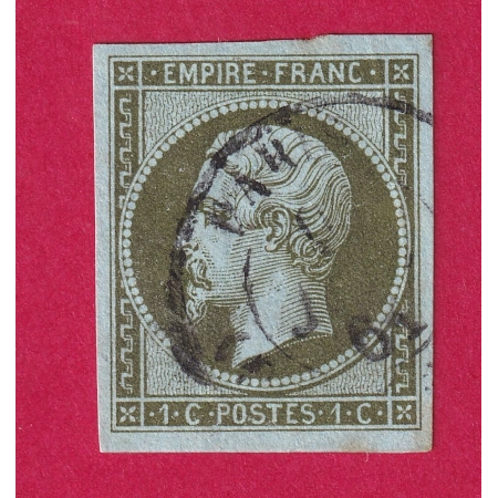 N°11 TTB OBLITERATION CAD TYPE 15 PARIS TIMBRE BRIEFMARKEN STAMP FRANCE