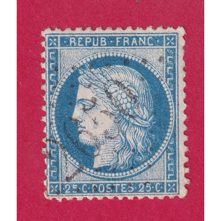 N°60 GC 2650 NEUVY PAILLOUX INDRE COTE MATHIEU 60€ SUR BLEU TIMBRE BRIEFMARKEN STAMP FRANCE