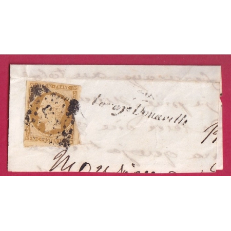 N°9 SUR FRAGMENT PC 2378 + CURSIVE 72 PARAY DOUAVILLE SEINE ET OISE  LETTRE COVER FRANCE