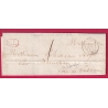 CAD TYPE 15 DAMAZAN LOT ET GARONNE TAXE LOCALE 1 + CL ROUGE BOITE RURALE O CHATEAUFORT LETTRE COVER FRANCE
