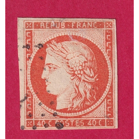 N°5 TTB SIGNE BRUN TIMBRE BRIEFMARKEN STAMP FRANCE