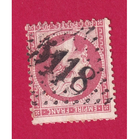 N°24 GC 5118 YOKOHAMA JAPON JAPAN BFE TIMBRE BRIEFMARKEN STAMP FRANCE