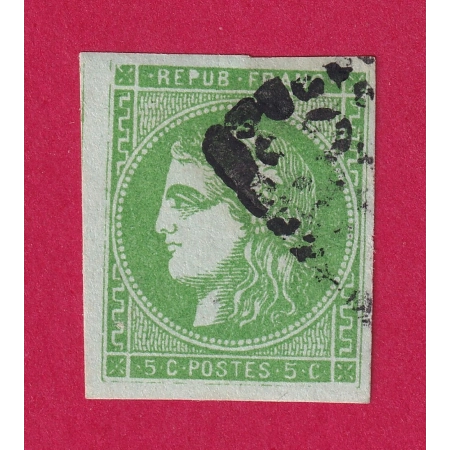 N°42B TTB / SUP SIGNE ROUMET TIMBRE BRIEFMARKEN STAMP FRANCE