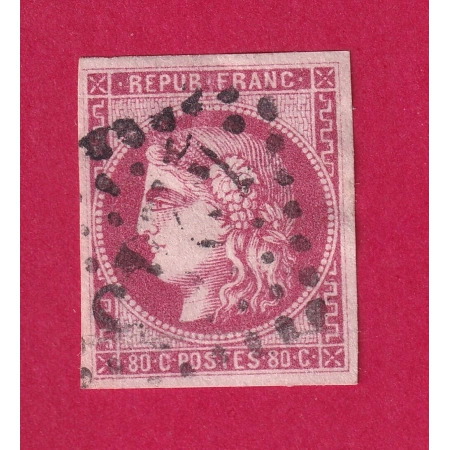N°49 TB SIGNE ROUMET BRIEFMARKEN STAMP FRANCE
